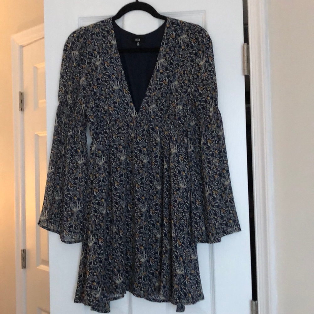 Lucca Long Sleeved Floral Dress